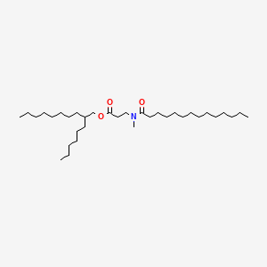 Hexyldecyl myristoyl methylaminopropionate