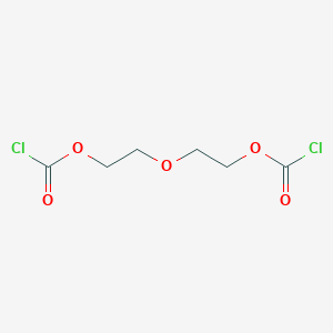 molecular formula C6H8Cl2O5 B085976 氧二乙烯双(氯甲酸酯) CAS No. 106-75-2