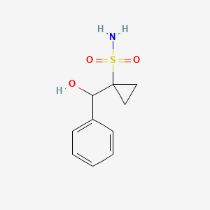 1-(Hydroxyphenylmethyl)cyclopropanesulfonamide