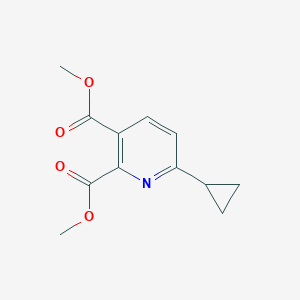 6-Cyclopropyl-pyridine-2,3-dicarboxylic acid dimethyl ester