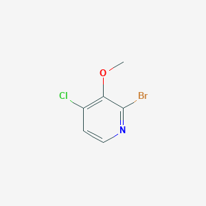 molecular formula C6H5BrClNO B8597941 2-Bromo-4-chloro-3-methoxypyridine 