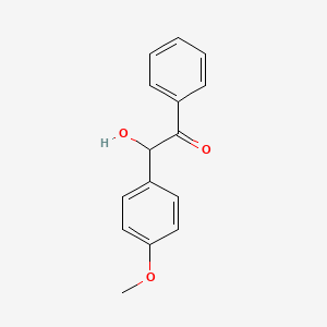 molecular formula C15H14O3 B8598066 4'-Methoxybenzoin 