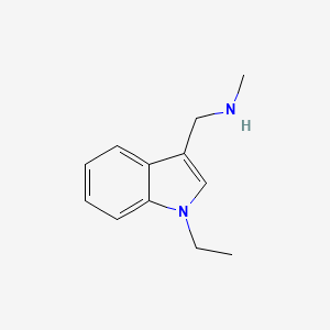 1-ethyl-3-(methylaminomethyl)-1H-indole