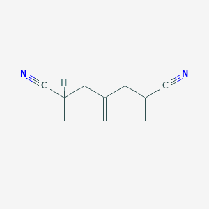 2,6-Dimethyl-4-methylideneheptanedinitrile