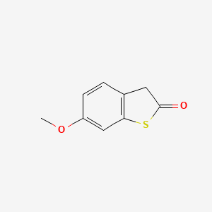 molecular formula C9H8O2S B8598218 6-Methoxythianaphthen-2-one 
