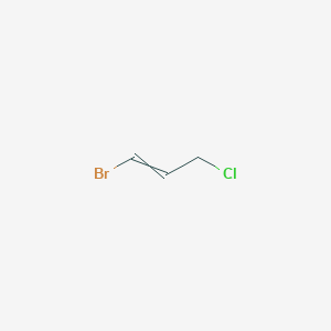 molecular formula C3H4BrCl B8598487 1-Bromo-3-chloropropene 