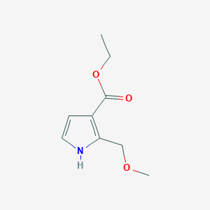 ethyl 2-methoxymethyl-1H-pyrrol-3-carboxylate