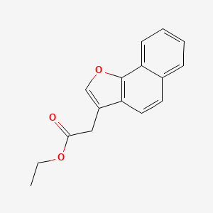 Ethyl (naphtho[1,2-b]furan-3-yl)acetate