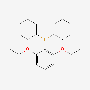 molecular formula C24H39O2P B8598693 Dicyclohexyl(2,6-diisopropoxyphenyl)phosphine 