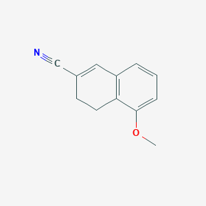 5-methoxy-3,4-dihydronaphthalene-2-carbonitrile