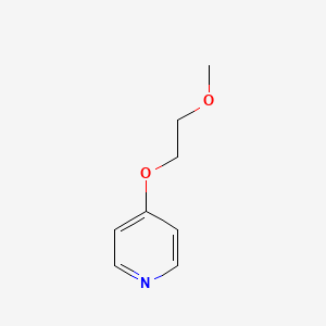 molecular formula C8H11NO2 B8598790 4-(2-Methoxyethoxy)pyridine 