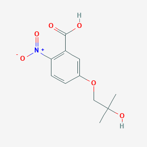 5-(2-Hydroxy-2-methylpropoxy)-2-nitrobenzoic acid