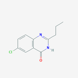 6-Chloro-2-propylquinazolin-4-ol