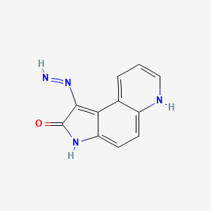 1-Hydrazinyl-2H-pyrrolo[3,2-F]quinolin-2-one