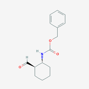molecular formula C15H19NO3 B8598888 Benzyl [(1r,2r)-2-formylcyclohexyl]carbamate CAS No. 275815-60-6