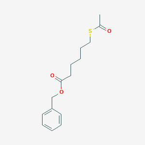 Benzyl 6-(acetylthio)hexanoate