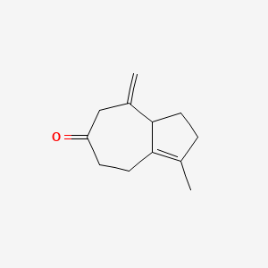 3-Methyl-8-methylidene-2,4,5,7,8,8a-hexahydroazulen-6(1H)-one