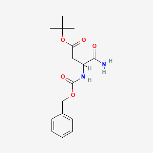 3-Benzyloxycarbonylamino-succinamic acid tert-butyl ester