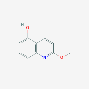 molecular formula C10H9NO2 B8599197 5-Hydroxy-2-methoxyquinoline 