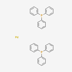 molecular formula C36H30P2Pd B8599230 Bis(triphenylphosphine)palladium CAS No. 31989-57-8