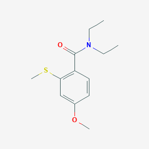 N,N-Diethyl-4-methoxy-2-(methylthio)benzamide