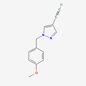 4-Ethynyl-1-(4-methoxybenzyl)-1H-pyrazole