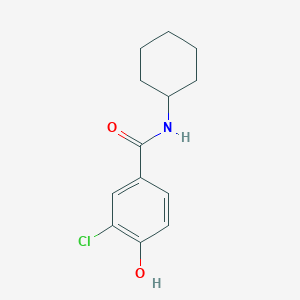 3-chloro-N-cyclohexyl-4-hydroxybenzamide