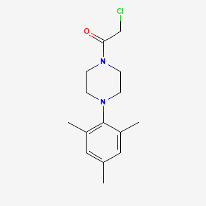 2-Chloro-1-[4-(2,4,6-trimethylphenyl)piperazin-1-yl]ethanone
