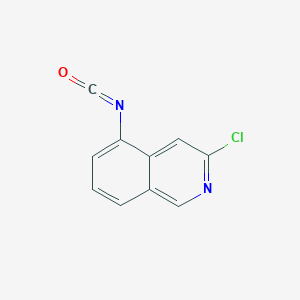 3-Chloro-5-isocyanatoisoquinoline