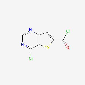 4-Chlorothieno[3,2-d]pyrimidine-6-carbonyl chloride