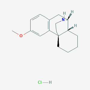 molecular formula C17H24ClNO B8599921 3-Methoxy-morphanin hydrochloride CAS No. 36397-14-5