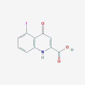 5-iodo-4-oxo-1H-quinoline-2-carboxylic acid