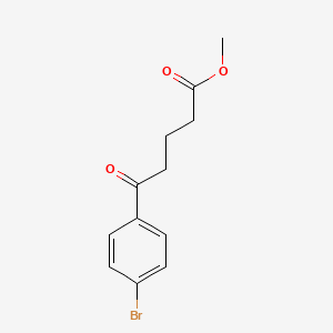 molecular formula C12H13BrO3 B8599990 5-(4-Bromophenyl)-5-oxopentanoic acid methyl ester 