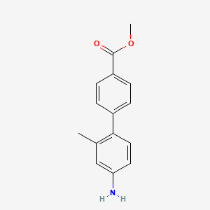 B8600004 Methyl 4'-amino-2'-methyl[1,1'-biphenyl]-4-carboxylate CAS No. 188593-21-7