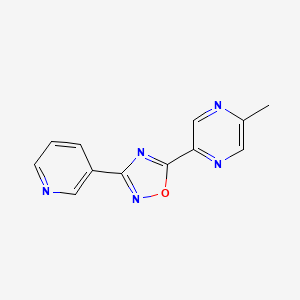 5-(5-methylpyrazin-2-yl)-3-pyridin-3-yl-1,2,4-oxadiazole