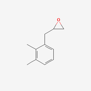 molecular formula C11H14O B8600186 2-[(2,3-Dimethylphenyl)methyl]oxirane 