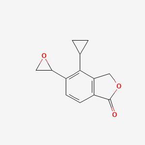 4-cyclopropyl-5-(oxiran-2-yl)isobenzofuran-1(3H)-one
