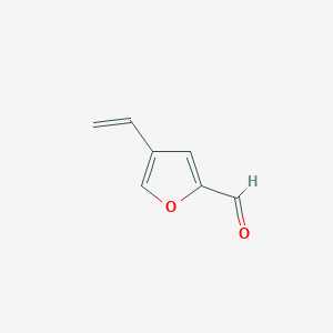 molecular formula C7H6O2 B8600212 4-Vinylfuran-2-carbaldehyde 