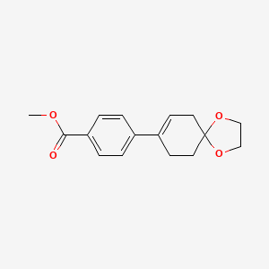 Methyl 4-(1,4-dioxaspiro[4.5]dec-7-en-8-yl)benzoate