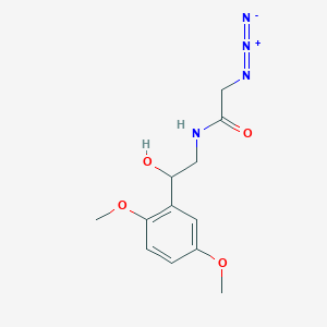 2-azido-N-[2-(2,5-dimethoxyphenyl)-2-hydroxyethyl]acetamide