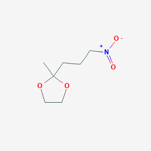 2-Methyl-2-(3-nitropropyl)-1,3-dioxolane