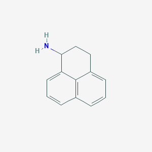 molecular formula C13H13N B8600574 2,3-dihydro-1H-phenalen-1-amine 