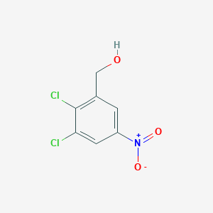molecular formula C7H5Cl2NO3 B8600609 2,3-Dichloro-5-nitrobenzyl alcohol 