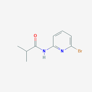 molecular formula C9H11BrN2O B8600628 N-(6-Bromo-2-pyridinyl)-2-methylpropanamide 