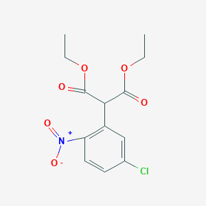 2-(5-Chloro-2-nitro-phenyl)-malonic acid diethyl ester