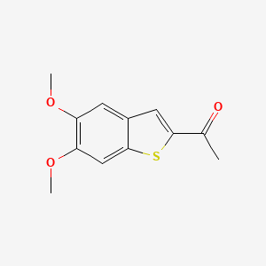 2-Acetyl-5,6-dimethoxy-benzo[b]thiophene