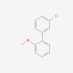molecular formula C13H11ClO B8600972 3'-Chloro-2-methoxy-1,1'-biphenyl CAS No. 89346-56-5