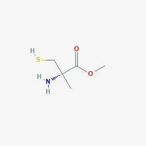 Methyl (2S)-2-amino-2-methyl-3-sulfanylpropanoate