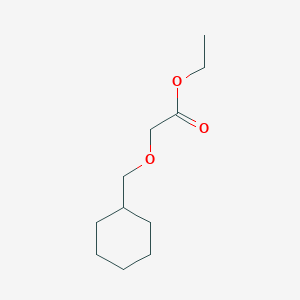 molecular formula C11H20O3 B8601169 (Cyclohexylmethoxy)acetic Acid Ethyl Ester 