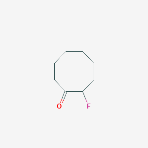 molecular formula C8H13FO B8601257 2-Fluorocyclooctan-1-one CAS No. 1755-14-2